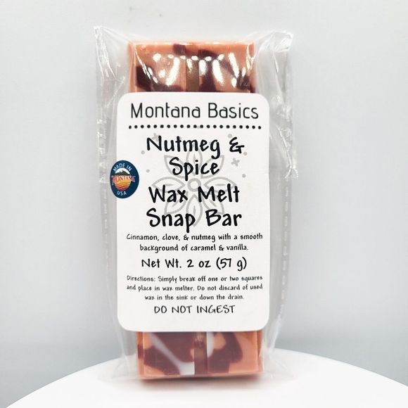 Nutmeg & Spice - Wax Melt Snap Bar - Picture 1 of 3